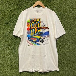 VTG Ed Ace McCulloch Larry Minor Motorsports Racing Graphic Tee Men XL Otter Pop